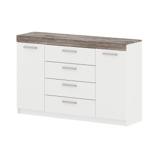 Комод МОДЕРН ТВ №1 с 4-мя ящиками и 2 дверьми