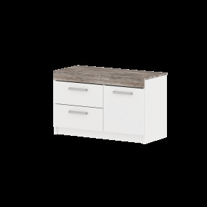 Комод МОДЕРН ТВ №2 с 2-мя ящиками и 1 дверью (левый/правый)