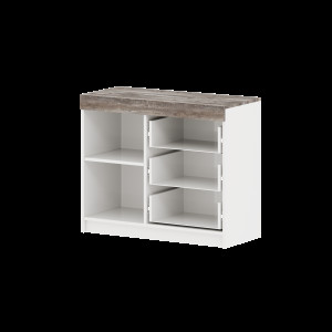 Комод МОДЕРН ТВ №2 с 3-мя ящиками и 1 дверью (левый/правый) Комод МОДЕРН ТВ №2 с 3-мя ящиками и 1 дверью (левый/правый)