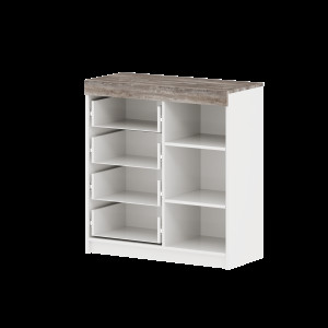 Комод МОДЕРН ТВ №2 с 4-мя ящиками и 1 дверью (левый/правый)