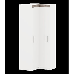 Шкаф угловой 900 с фальшпанелью + солдат с полками (гл.500)